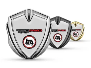 Toyota Metal Emblema Insignia Atlético Aspecto Óptimo